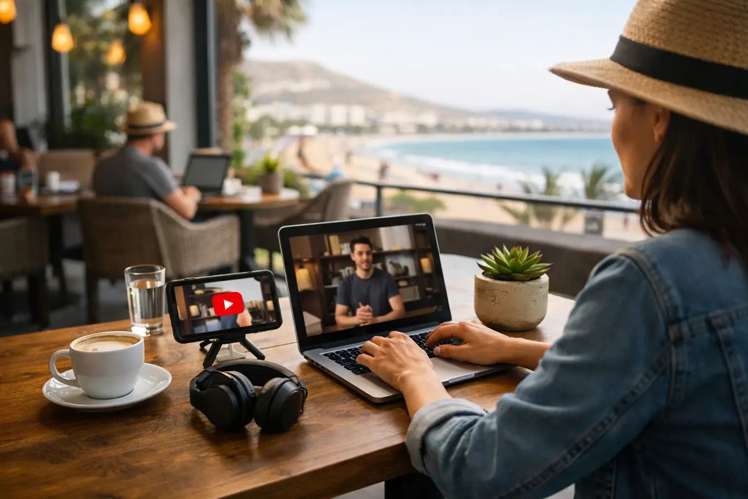 Best Cafes for Remote Work in Agadir
