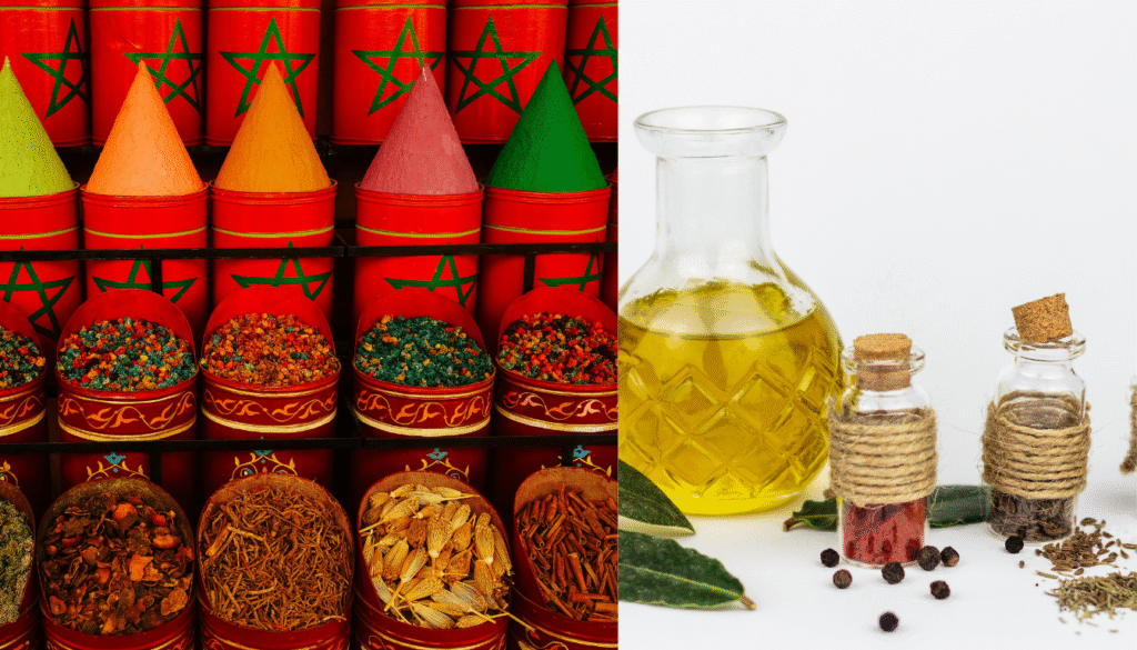 Moroccan Spices and Argan Oil