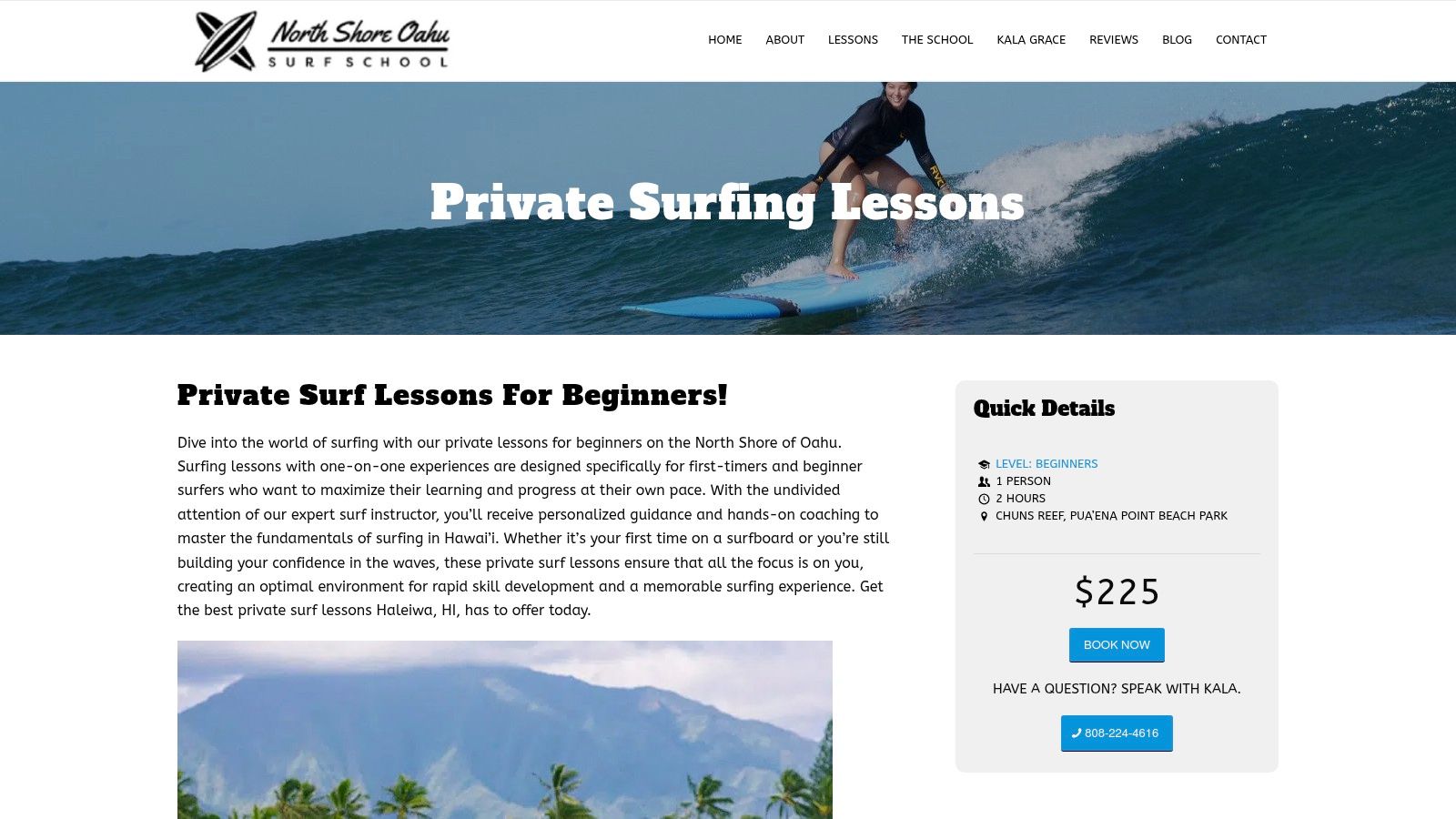 North Shore Oahu Surf School